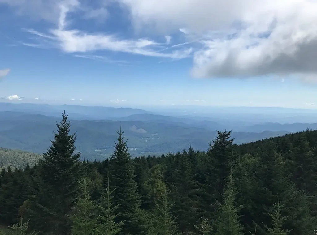 Mount Mitchell Summit Trail in North Carolina