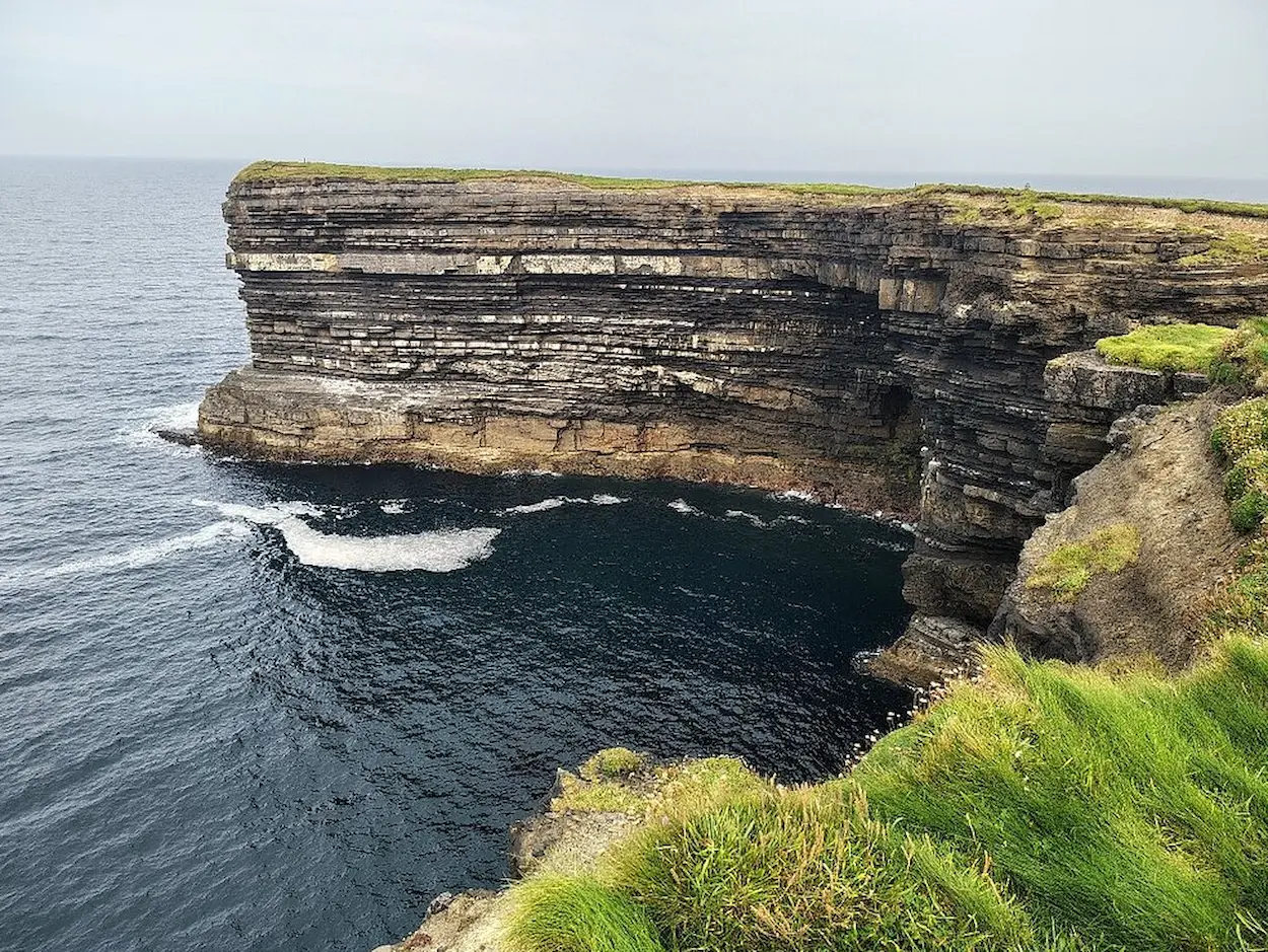 Rock cliffs of Downpatrick Head