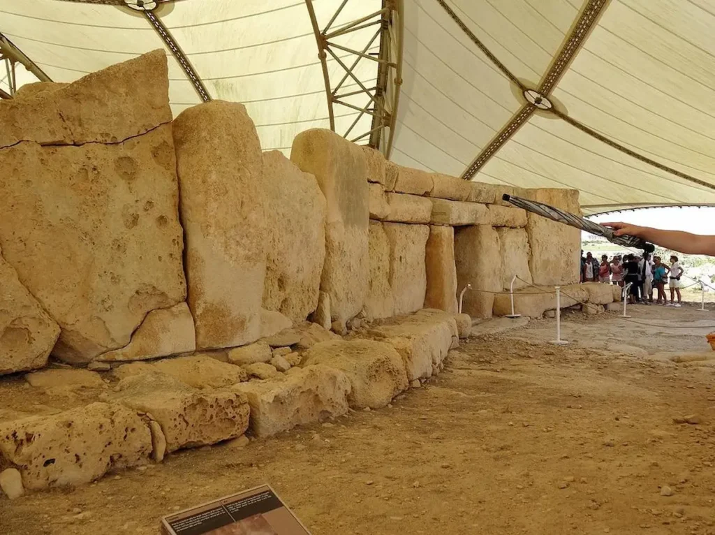 The Ħaġar Qim temple