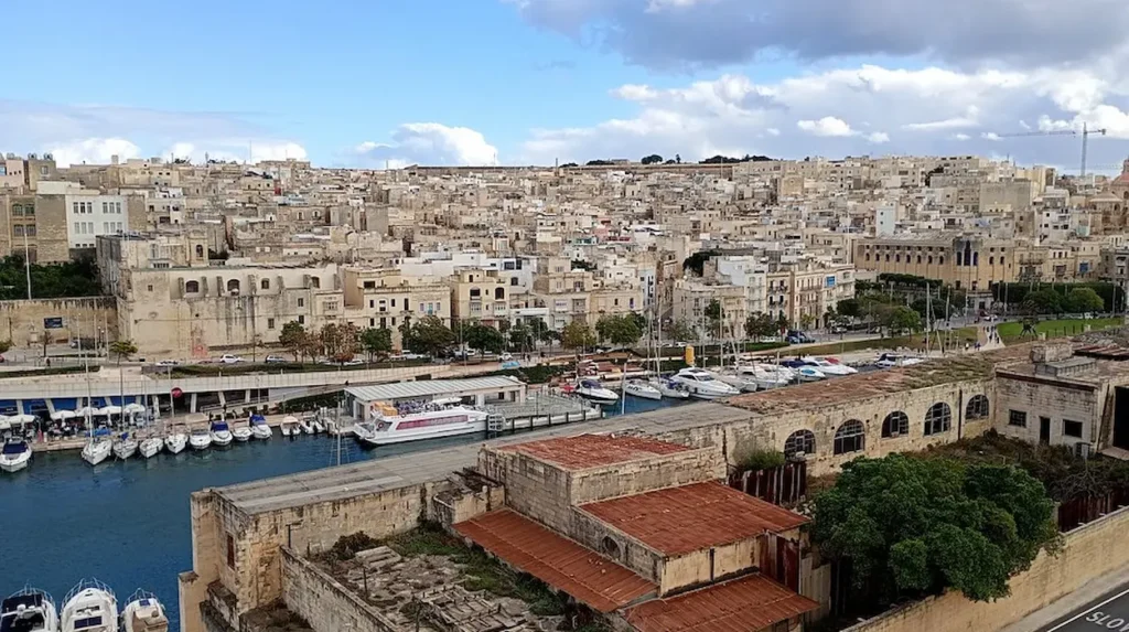 View of the Three Cities