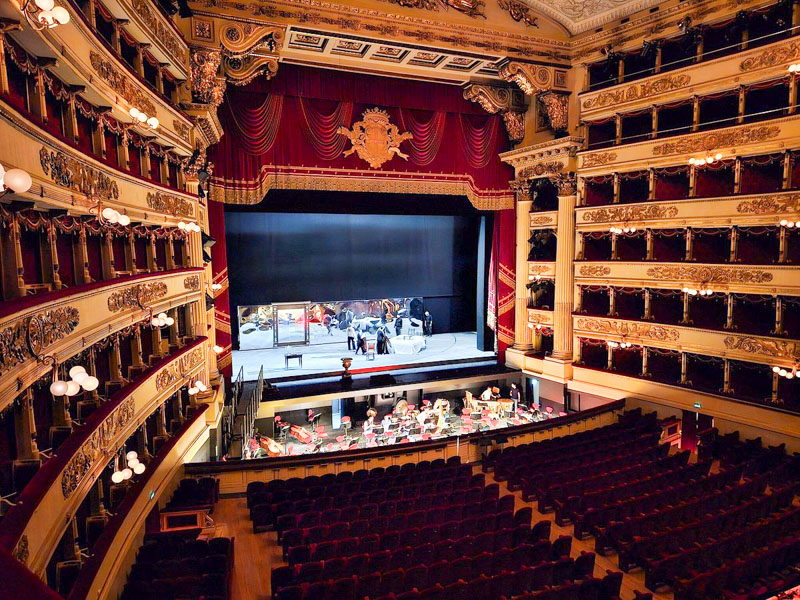 Experience world-class opera, ballet, and classical music performances at Teatro alla Scala, also known as La Scala.