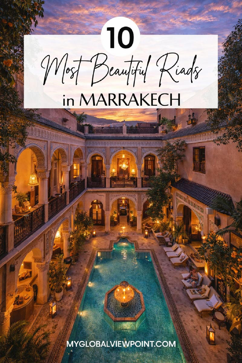 10 Most Beautiful Riads in Marrakech: Rooftops, Pools, Hammams