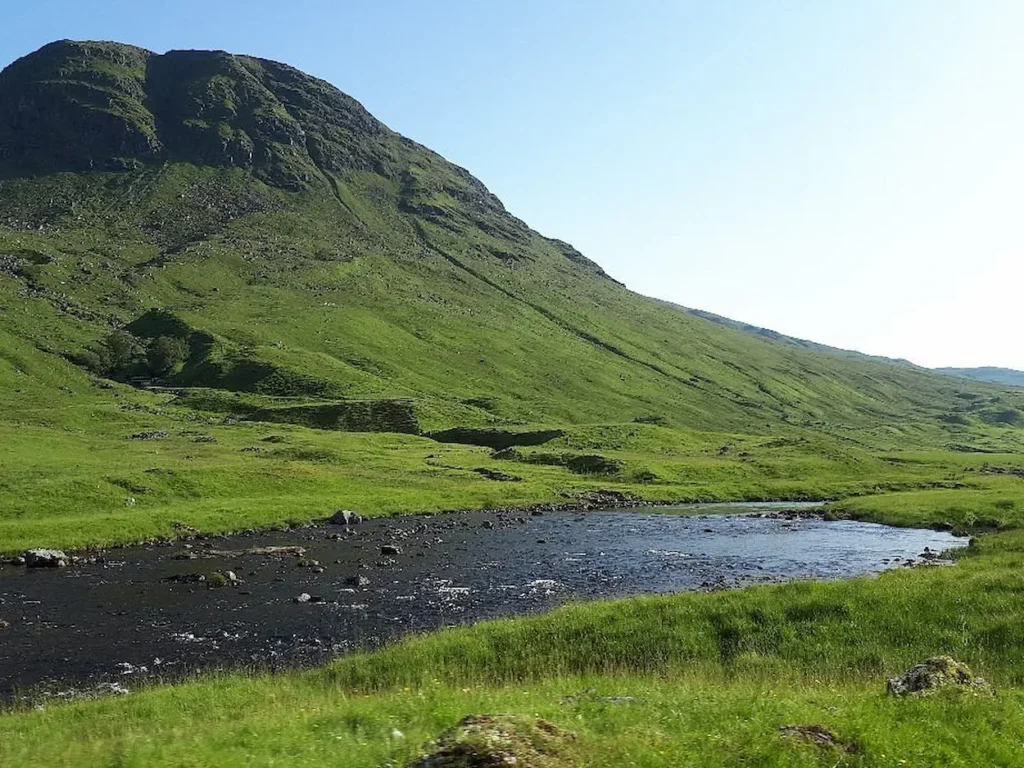 Scenic greenery in Glen Lyon