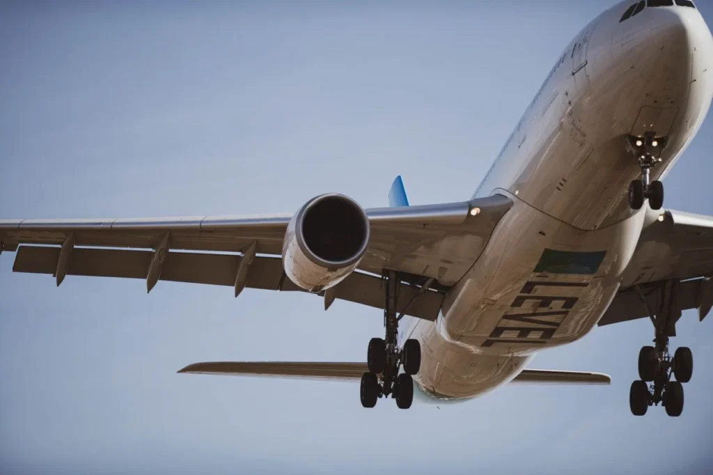 A Level Airlines Airbus A330-200 passenger airplane landing on a runway