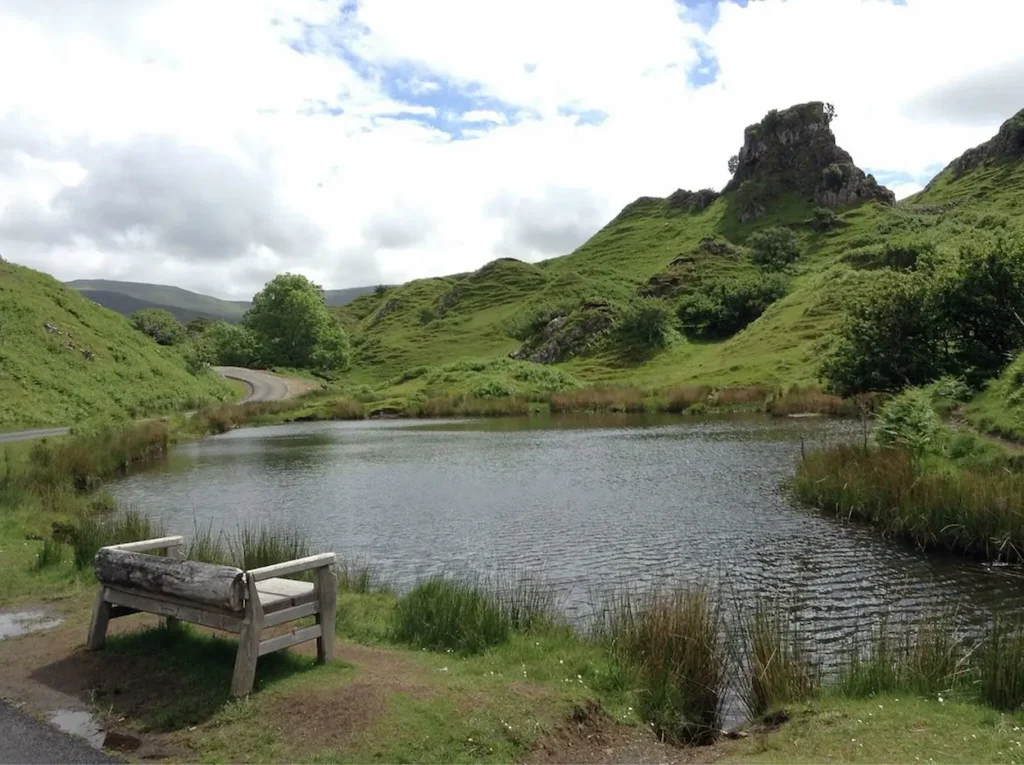 Scenic view of The Fairy Glen