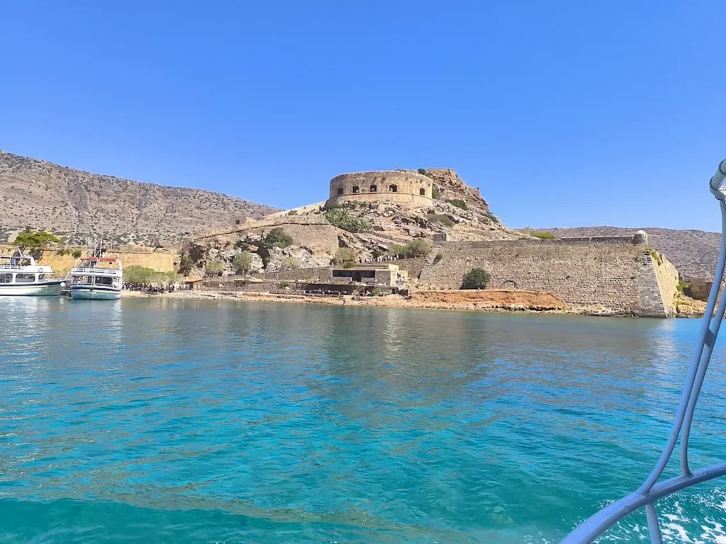 Spinalonga Island (Kalydon), a small rocky islet