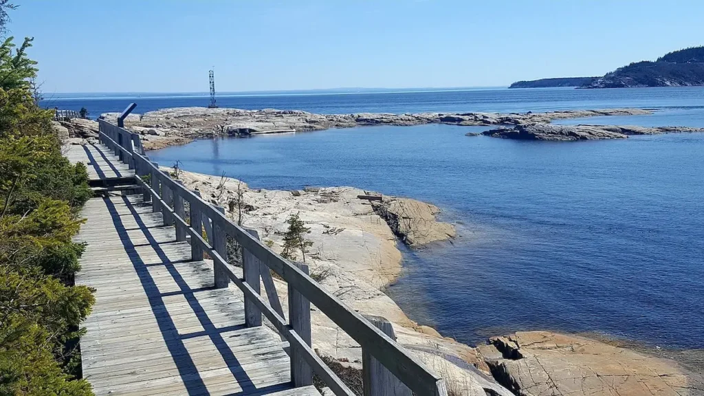 Tadoussac sits where the fjord meets the St. Lawrence