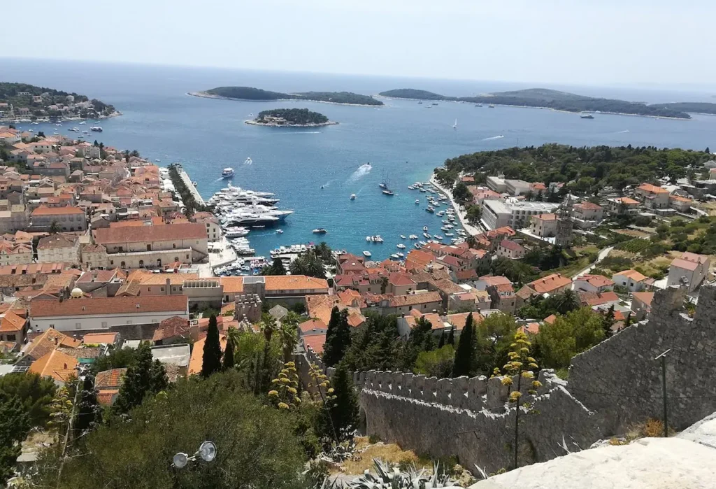 Hvar, view from above