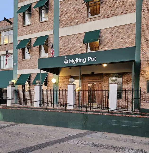 Melting Pot entrance area