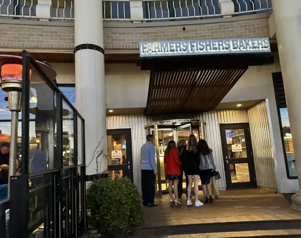 Entrance to Founding Farmers Fishers & Bakers