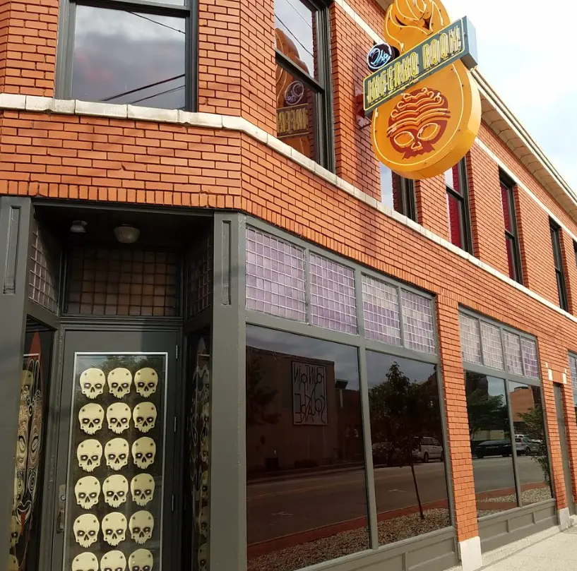 Exterior of The Inferno Room