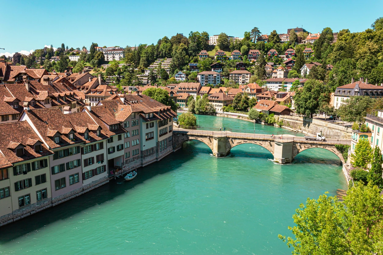 Bern Airport serves Switzerland's capital with seasonal Mediterranean flights.