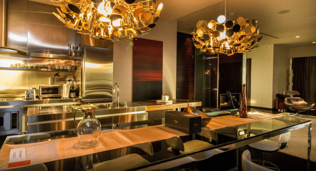 Cozy dining area like no other