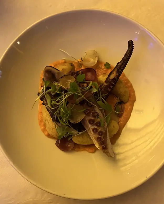 Octopus appetizer