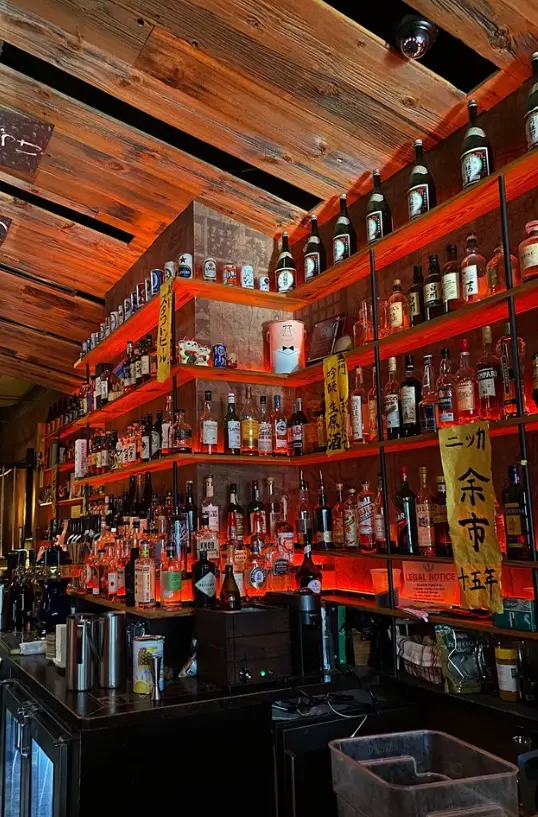 Bar area