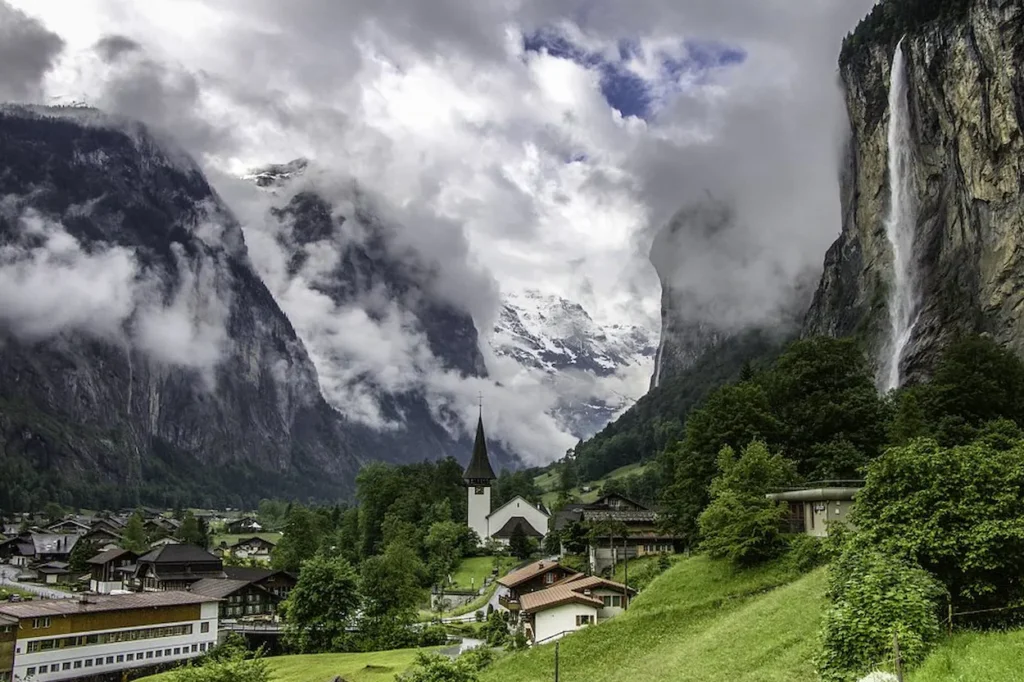 Lauterbrunnen Valley Waterfalls