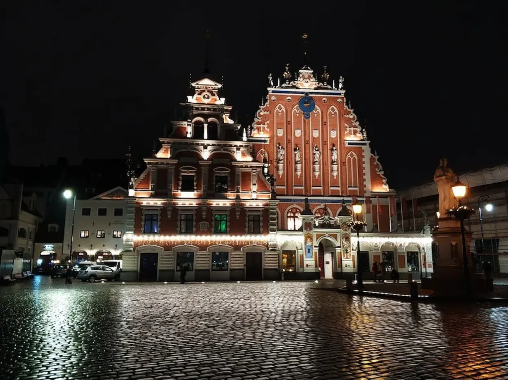 Historical city at Riga