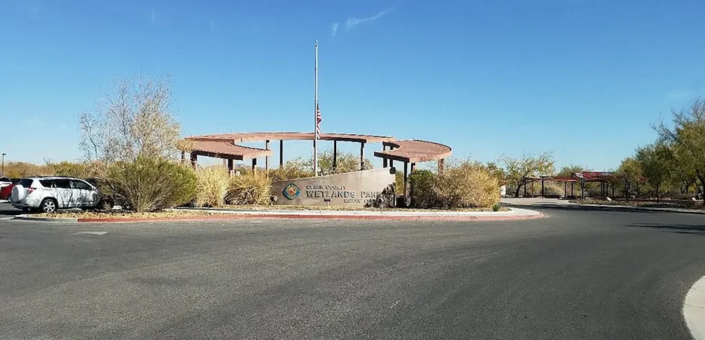 Entrance to Clark County Wetlands Park