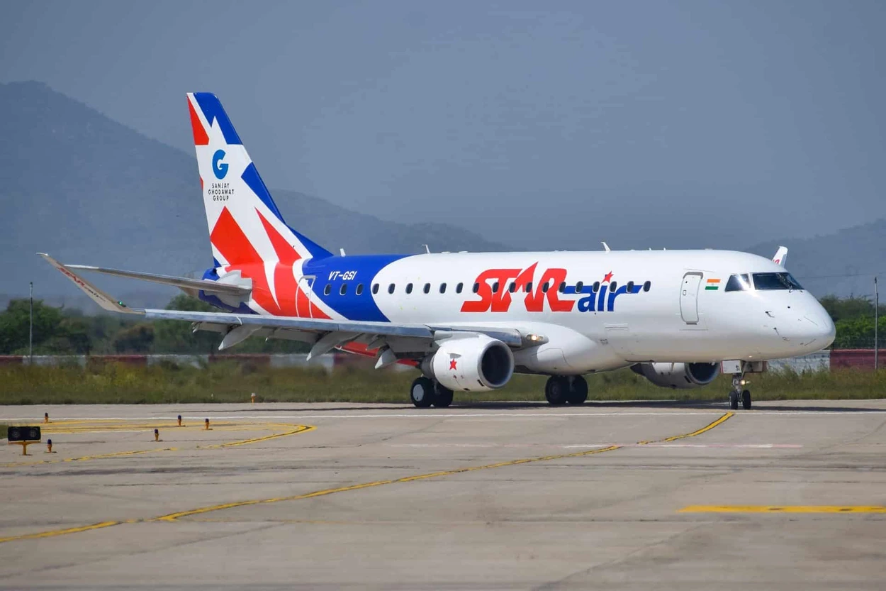 Star Air is an affordable regional airline connecting smaller cities across south and west India