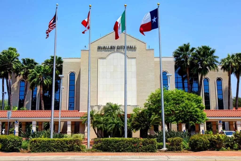 McAllen City Hall building in McAllen, Texas