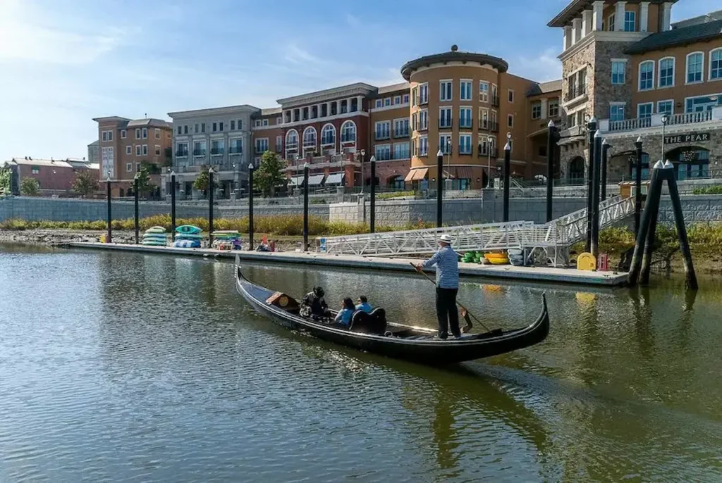 Downtown Napa gondola ride