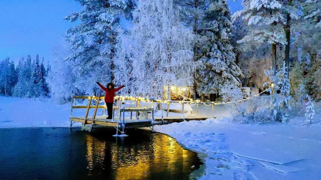 Rovaniemi, Finland in winter