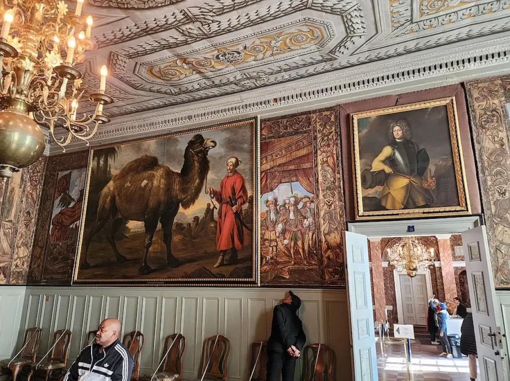 Inside Drottningholm Palace