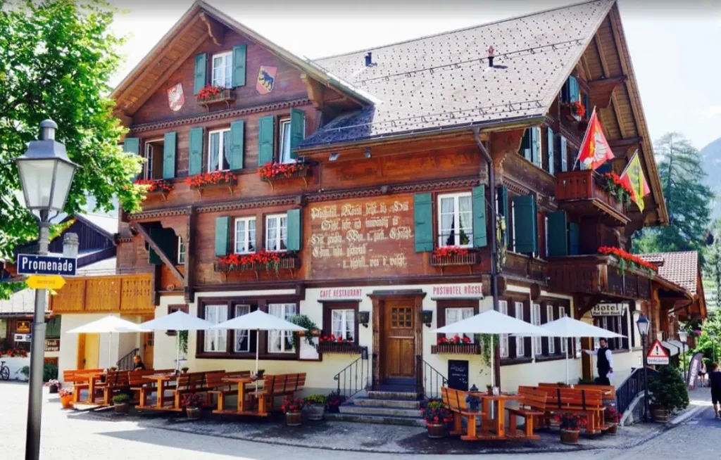 Posthotel Rössli, Promenade Gstaad