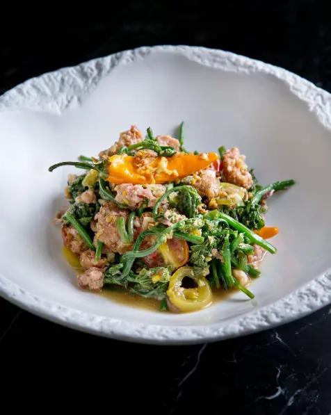 Chayote with Fermented Pork