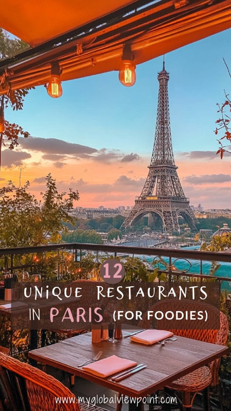 Awesome Paris restaurants for foodies