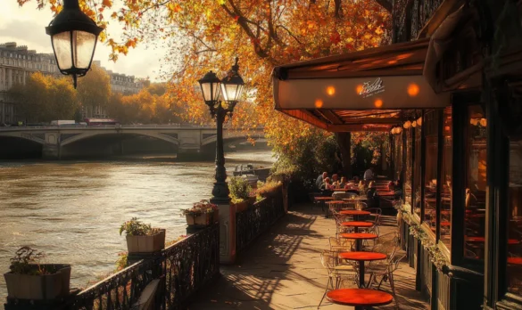 Unique London restaurant on the River Thames