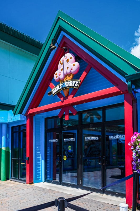 Ben & Jerry's Factory offers a tasteful tour into the creative world behind their famous ice cream.