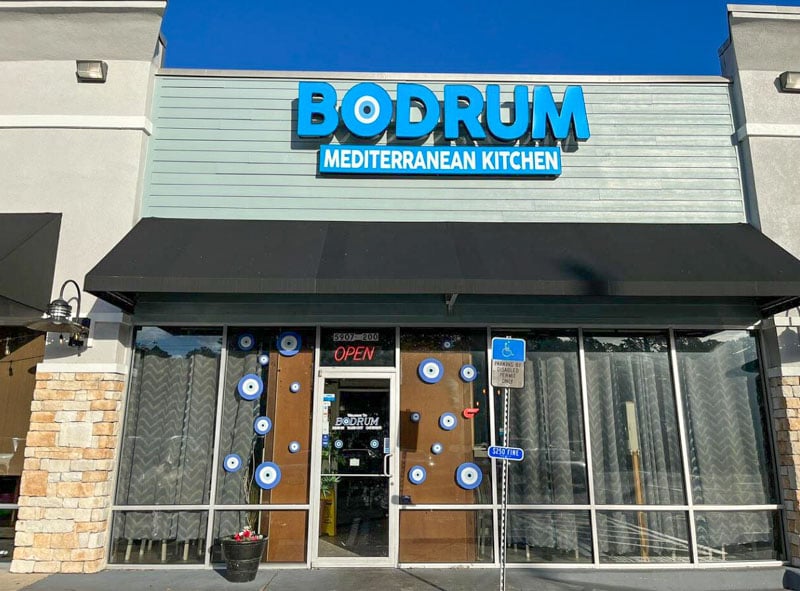 Bodrum Mediterranean Kitchen is a vibrant Mediterranean flavors in a lively Jacksonville hub.