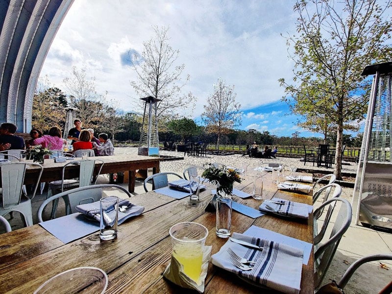 Congaree and Penn celebrates farm-to-table dining in Jacksonville amidst its own natural farm beauty.
