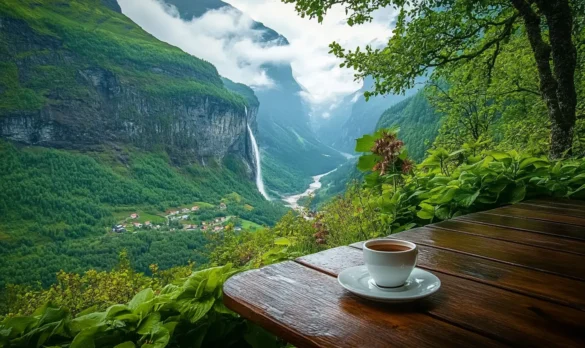 Coolest view in Geiranger Norway