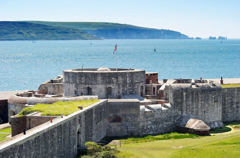 Hurst Castle is one of the New Forest's most unusual places to visit.