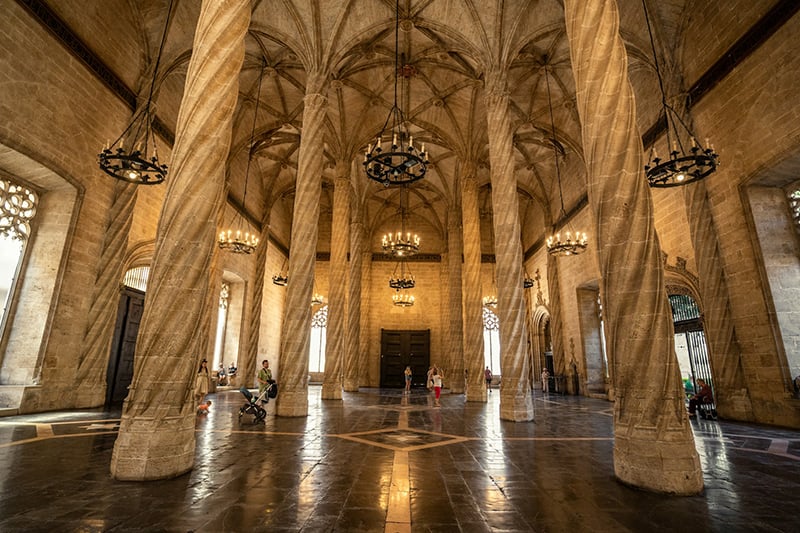 La Lonja de la Seda: Gothic beauty where history weaves its tales through stunning architecture.