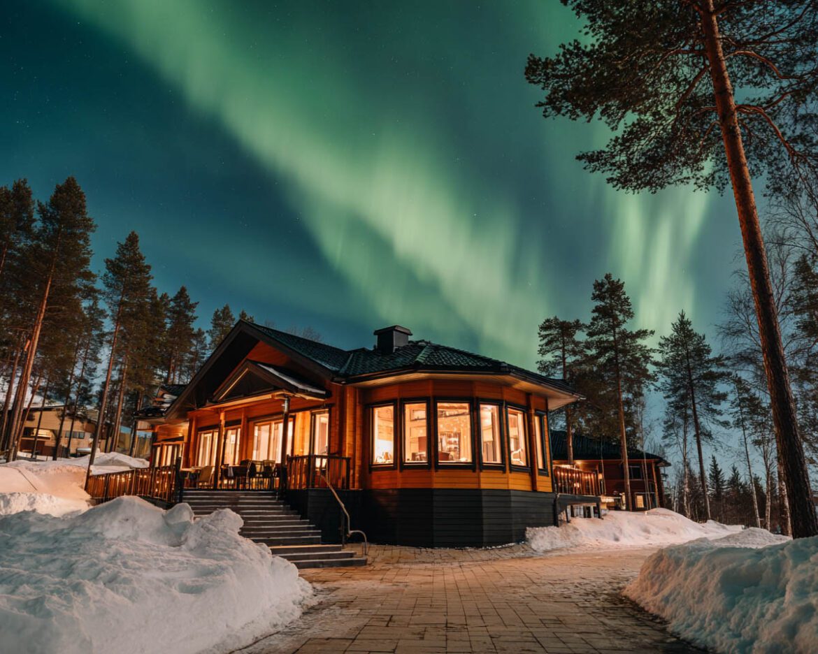 Northern Lights in Levi, Finland