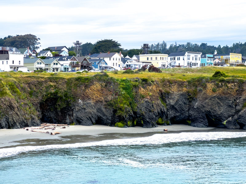 Explore Mendocino Village: Historic architecture, galleries, boutiques, and eateries tell tales of the past on picturesque streets.