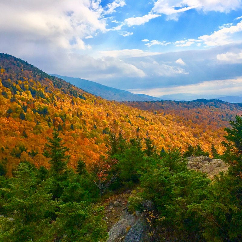 Hiking Pinnacle Trail is one of the amazing things to do in Stowe, VT.