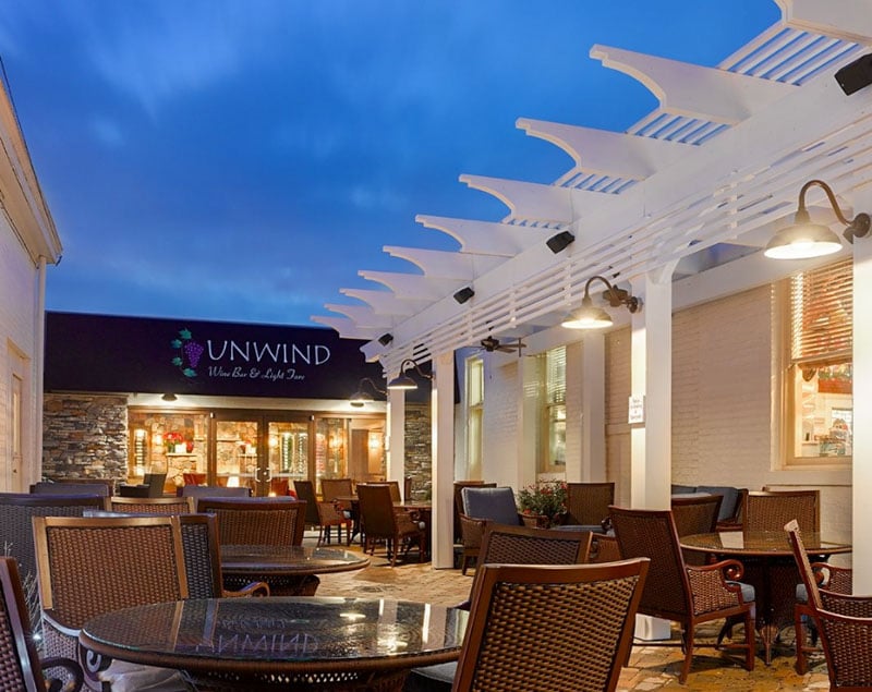 Experiencing Unwind Wine Bar is one of the best things to do in Cincinnati at night.