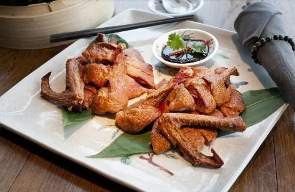 Chicken dish at Hutong