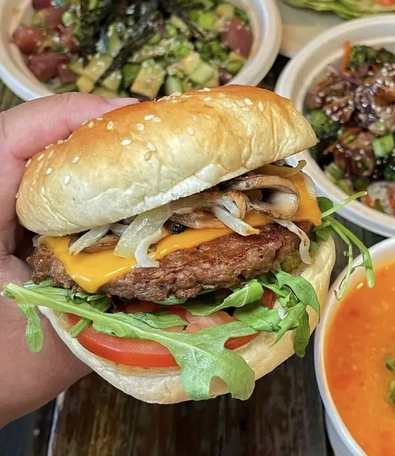 Vegan Char Burger