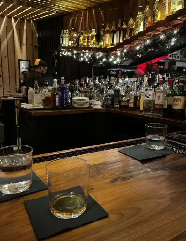 Bar area