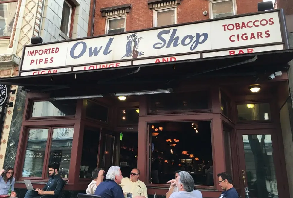 Owl Shop entrance