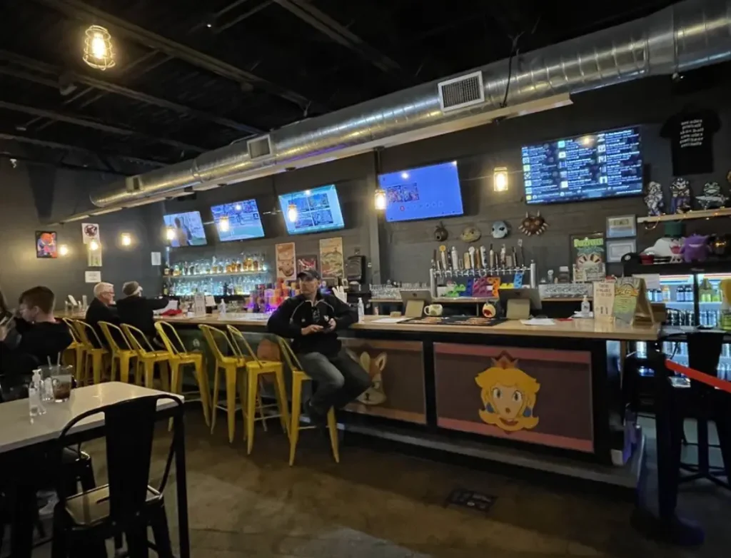Bar area