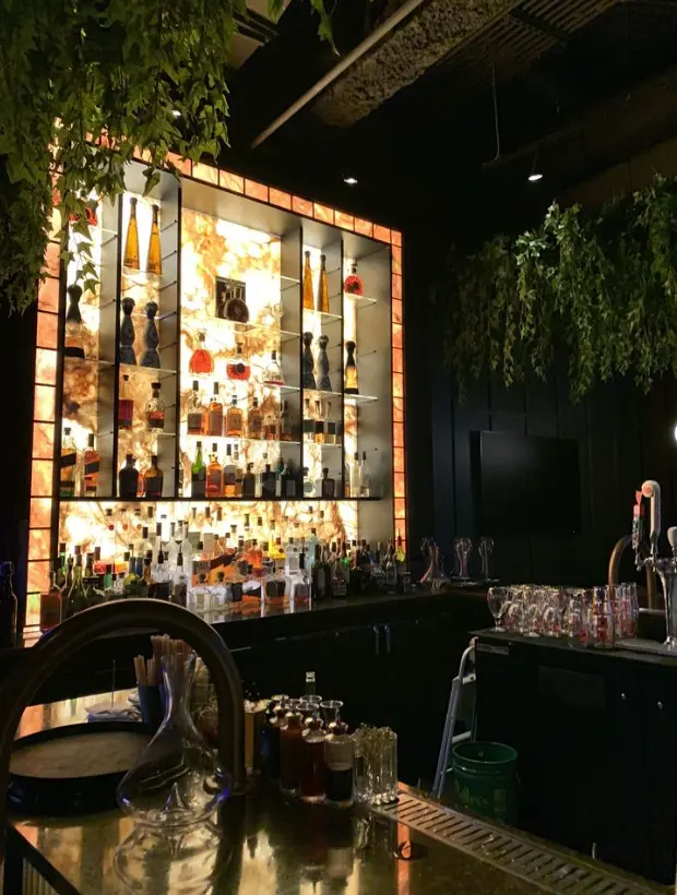 Bar area