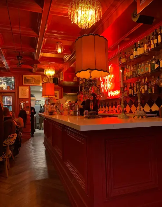 Bar area