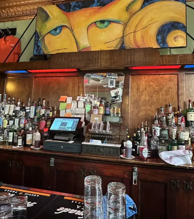 Fat Cats bar area