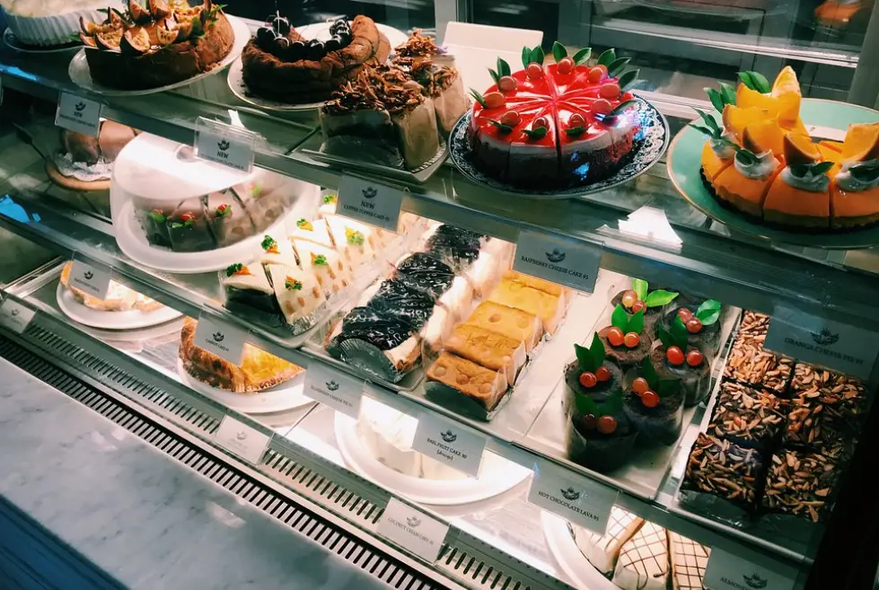Variety of bakerys